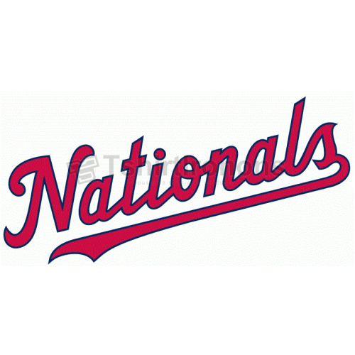 Washington Nationals T-shirts Iron On Transfers N2025 - Click Image to Close